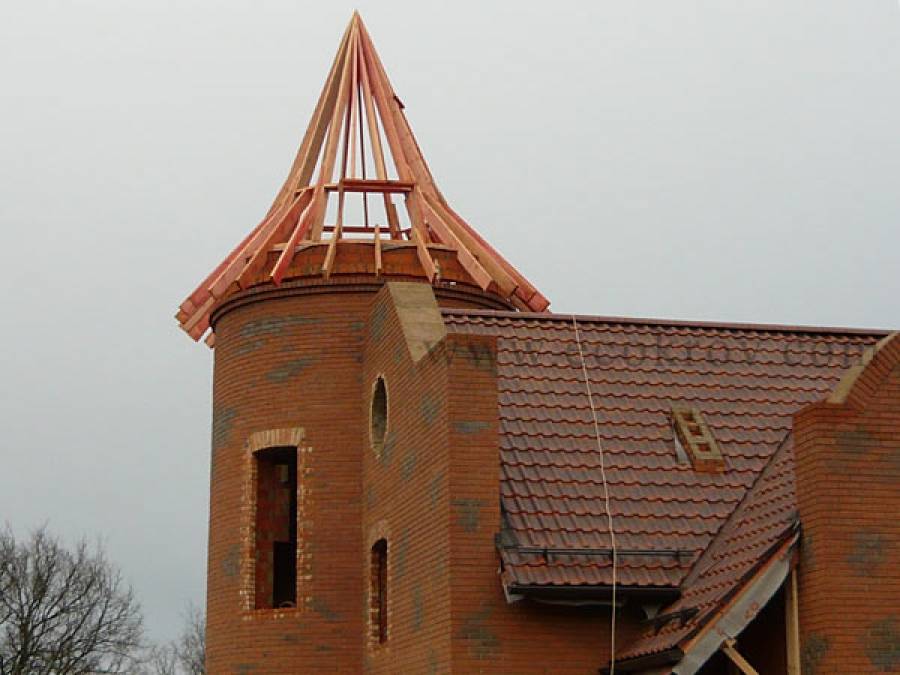 Стропильная система при устройстве кровли