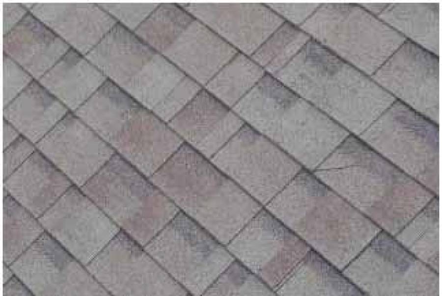 Повреждения черепицы