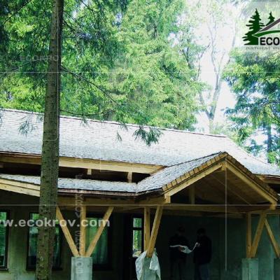 Деревянная кровля. Николино. 2004 год