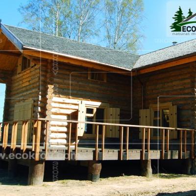 Комплекс под деревянной кровлей. Тульская область. 2007 год