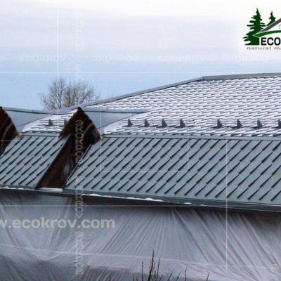 Кровля из цинк-титана. Мячково. 2011 год