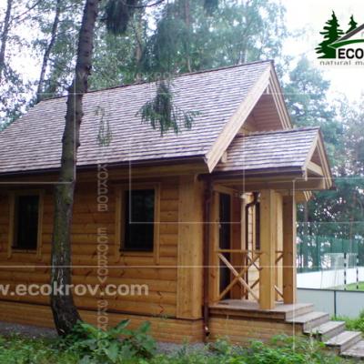 Кровля теннисного домика. Пирогово. 2007 год