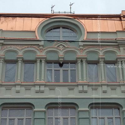 Кровля из меди, Москва 2016