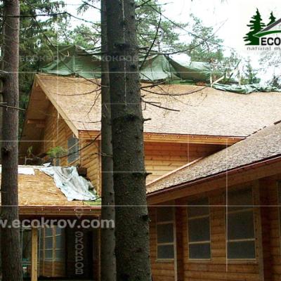 Деревянная кровля. Пирогово. 2008 год