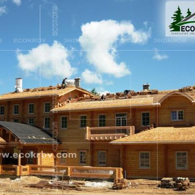 Деревянная кровля. Калужская обл. 2009 год