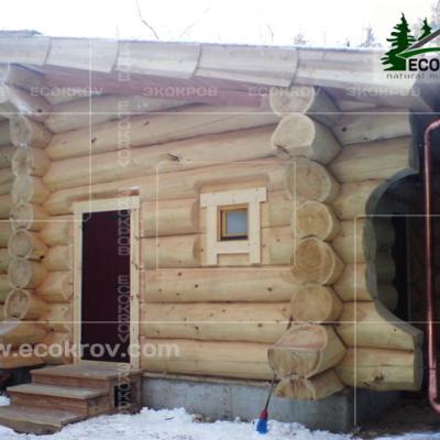 Кровля из дранки в Москве. 2009 год