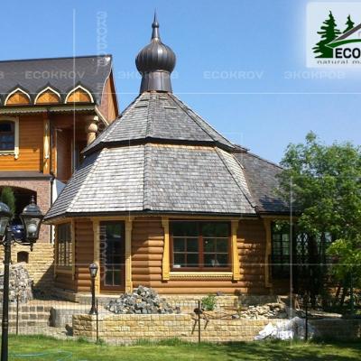 Деревянная кровля. Грибаново. 2010 год