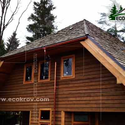 Деревянная кровля. Риита. 2011 год