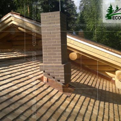 Деревянная кровля. Максатиха. 2013 год