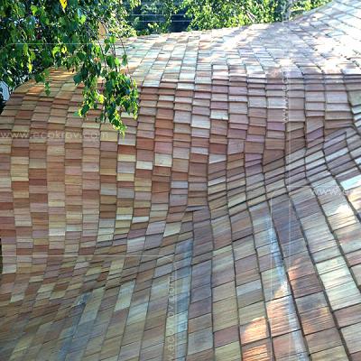 Деревянная кровля бани - 2016