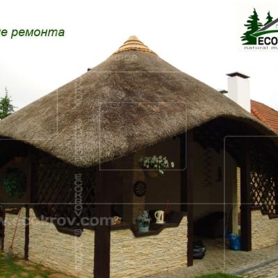 Ремонт кровли. Ильинка. 2010 год