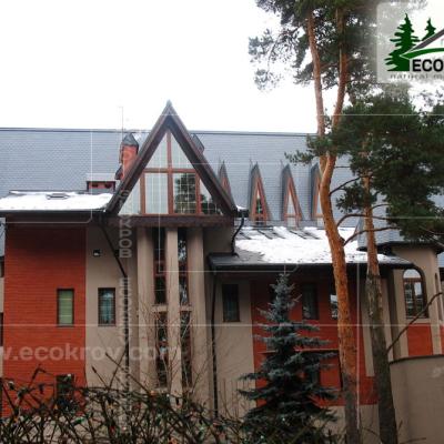 Сланцевая кровля. Барвиха. 2007 год