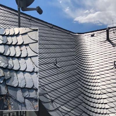 Ремонт сланцевой кровли. 2022 г.