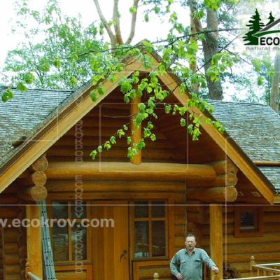 Кровля из дранки. Николина Гора. 2006 год