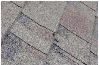 дефект от хождения по крыше